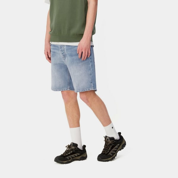 Carhartt I029209_01_WI_34 shorts Hanstik Blå