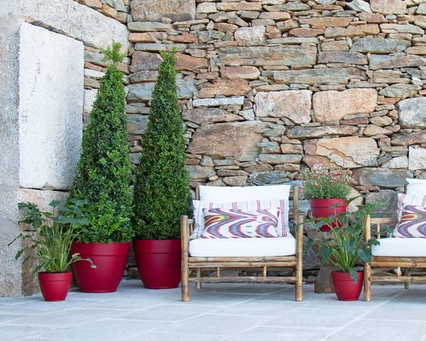 Artevasi Capri Campana Pot Harmaa 6 kpl
