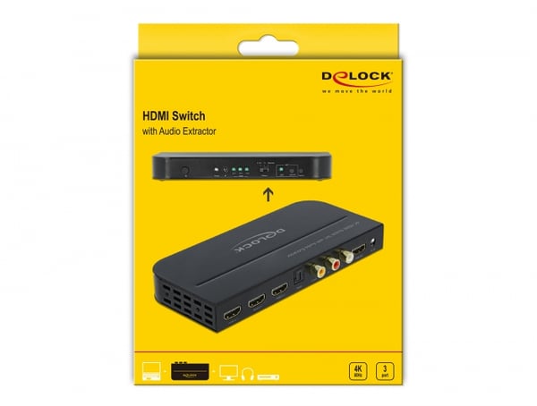 Miniatyrbillede 5 af 5: DeLOCK 66498 video-switch HDMI