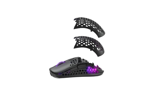 Miniatyrbillede 8 af 24: CHERRY XTRFY M42 RGB mus Spil Ambidextrous RF Wireless + USB Type-C Optisk 19000 dpi