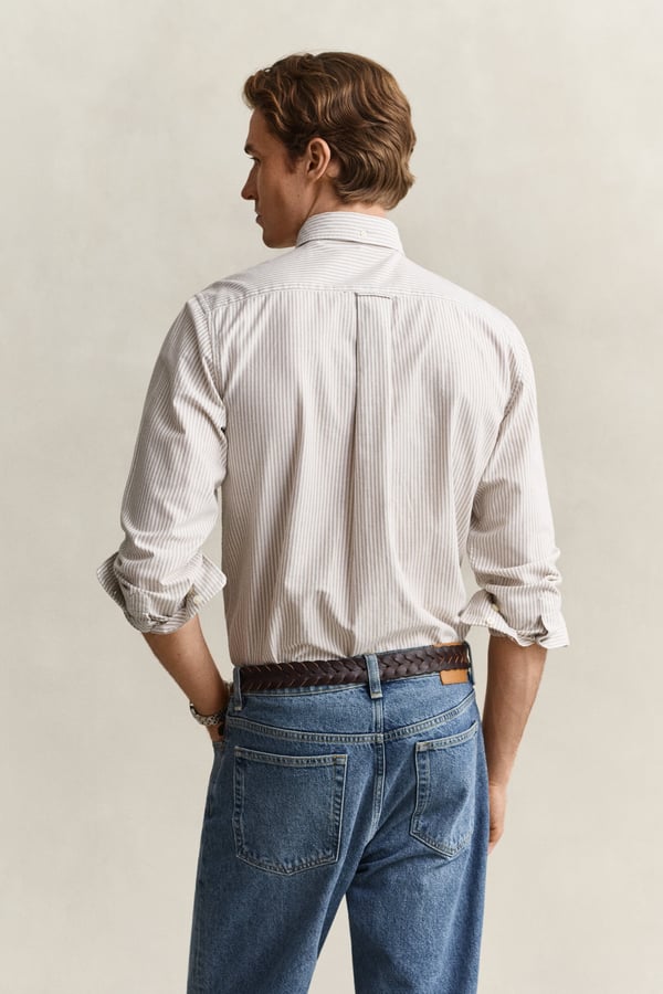 Gant 3000230-264 Skjorta Button down-krage Långärmad Bomull