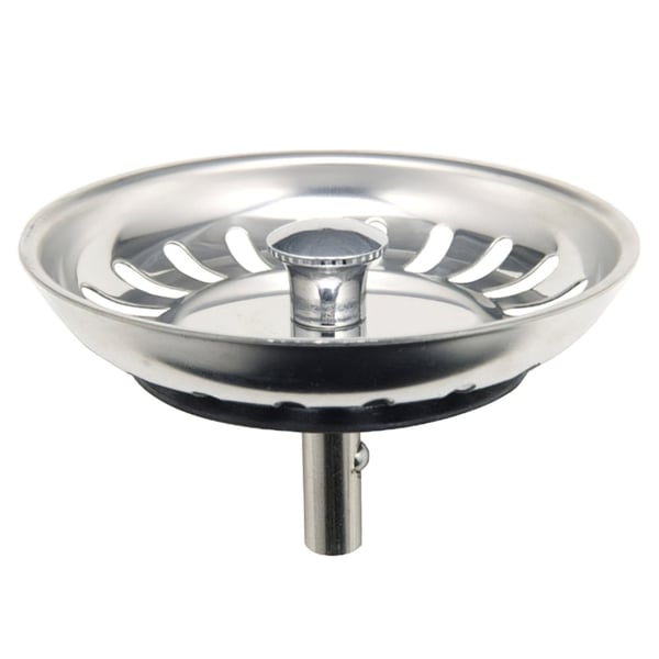 Wolfpack Tapon Valvula Cesta Para Fregadero, Inoxidable T-93bm-115 1 1/2
