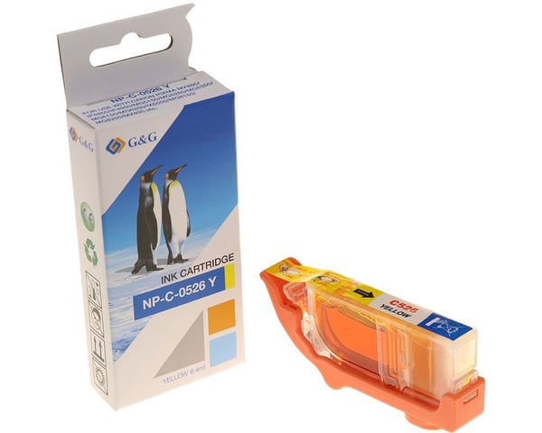 G&G NP-C-0526Y blækpatron 1 stk Kompatibel Gul