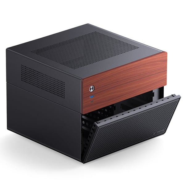 Jonsbo N4 Black Micro Tower Svart