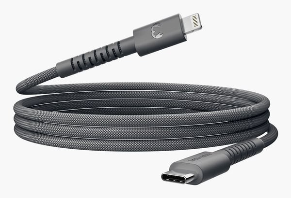 Fresh 'n Rebel 00231904 Lightning kabel 0,7 m Grå