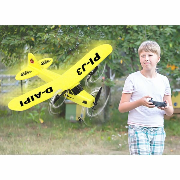 Miniatyrbild 3 av 12: Jamara Piper J3-CUB 150 mAh