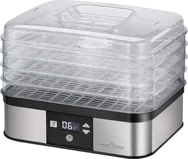 Miniatyrbillede 1 af 2: ProfiCook PC-DR 1116 Sort, Rustfrit stål, Transparent 350 W