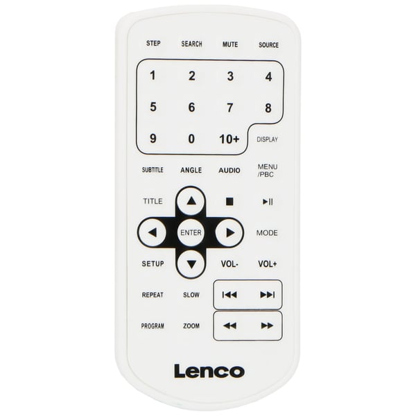 Lenco DVP-920PK bærbar DVD/Blu-Ray afspiller Bærbar DVD afspiller Konvertibel 22,9 cm (9") 800 x 480 pixel Lyserød, Hvid