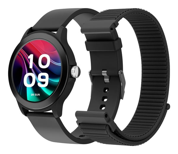 Miniatyrbillede 2 af 4: SPC Smartee Duo Vivo 2 3,35 cm (1.32") AMOLED Digital 466 x 466 pixel Berøringsskærm Sort GPS (satellit)