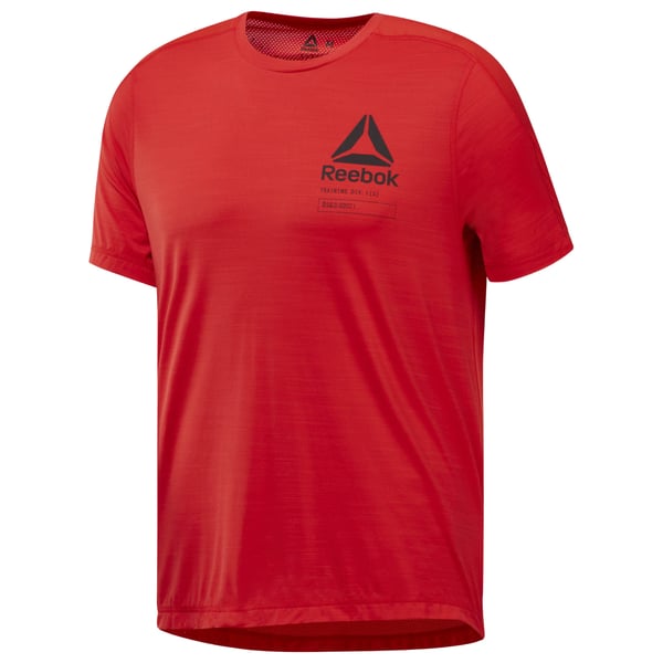 Reebok ActivChill Graphic T-shirt Crew neck Kort ærme Elastin, Nylon Reebok ActivChill Graphic T-shirt Crew neck Kort ærme Elastin, Nylon