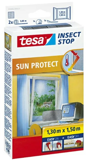 Miniatyrbild 1 av 3: TESA Insect Stop myggnät Fönster Antracit