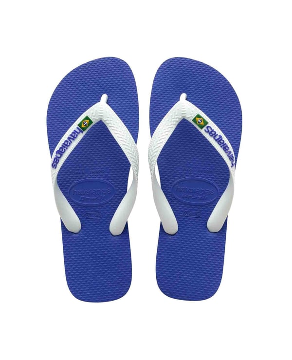 Havaianas Brasil Logo Hunstik Blå