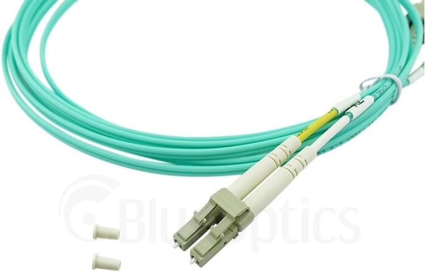 Miniatyrbillede 3 af 5: BlueOptics 050502K512000010M InfiniBand og fiberoptisk kabel 10 m 2x LC LC/APC Grøn