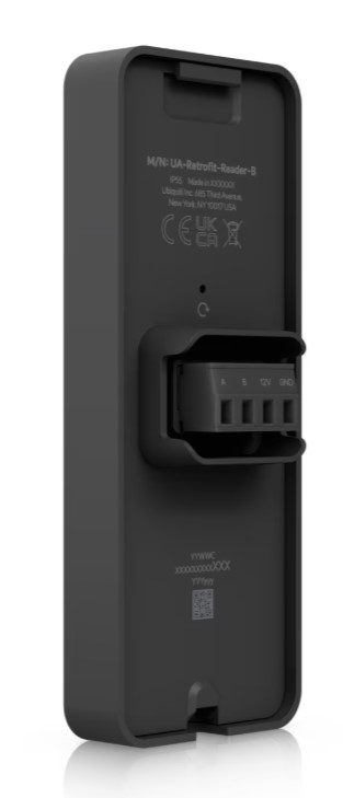 Ubiquiti Retrofit Reader Basis adgangskontrollæser Sort