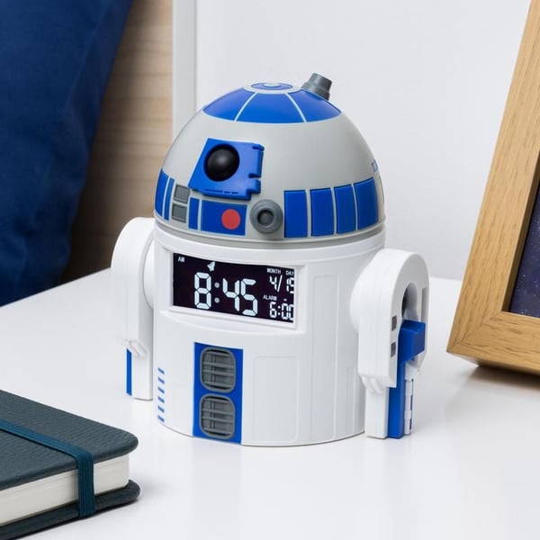 Paladone R2D2 Digitaalinen herätyskello Sininen, Valkoinen
