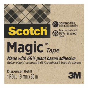 Scotch 7100364972 Papperstejp 30 m Akryl, Cellulosa Transparent 1 styck