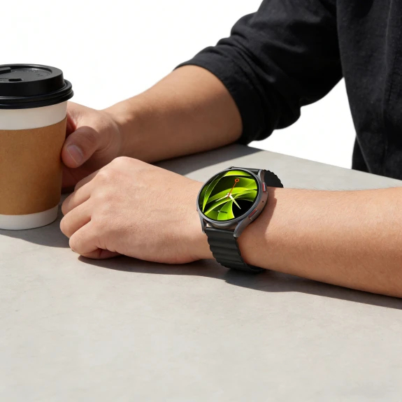 Mobile Origin MO-ESM20-BLK Smart bærbart (wearable) tilbehør Rem Sort Silikone
