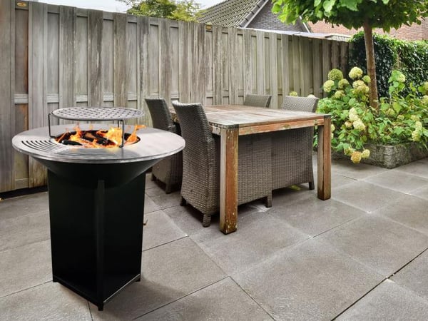 Purline EFP56B barbecue & grill Ildsted Brænde Sort