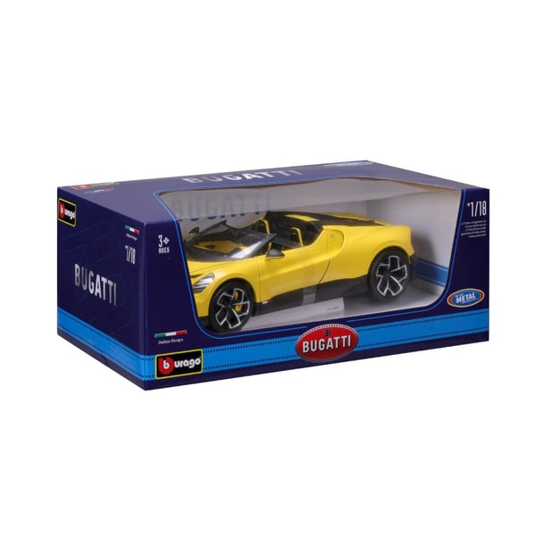 BBURAGO Bugatti Mistral 1:18 Modellsuperbil Förmonterad