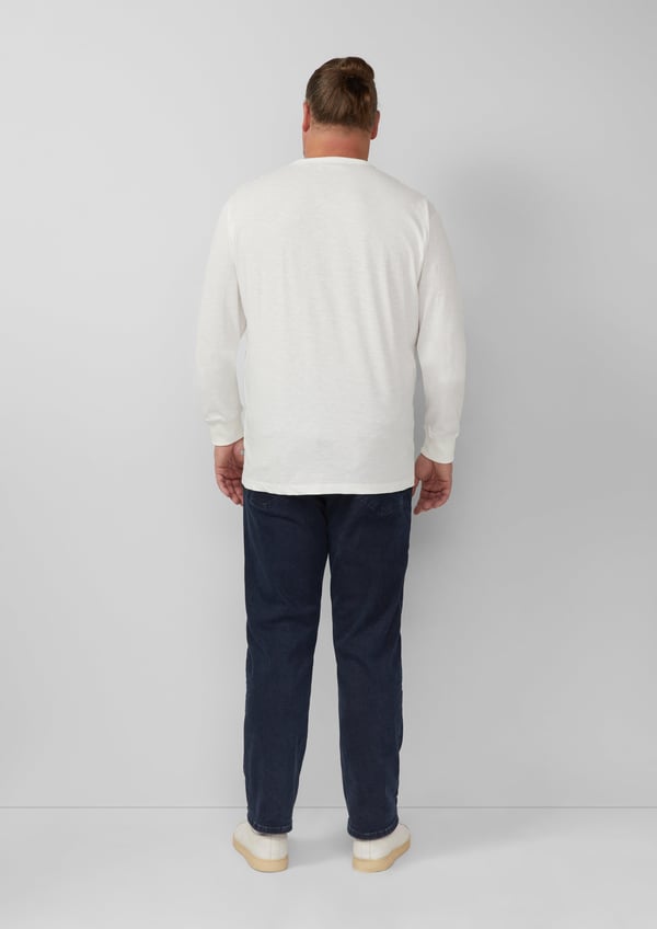 s.Oliver 2173867.01D1.XXL skjorte & top Langærmet Bomuld