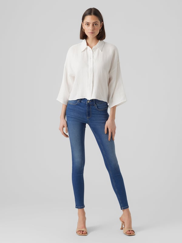 Miniatyrbild 3 av 5: Vero Moda VMNATALI Shirt,10279685,L Skjorta Bomull