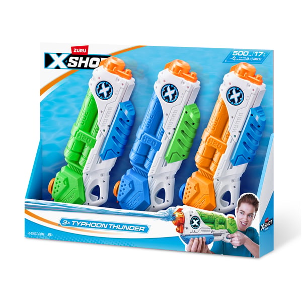 XShot Water Warfare Typhoon Thunder Blaster 3-pack