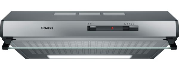 Siemens iQ100 LU62LFA51 köksfläkt Inbyggd under Silver 250 m³/h