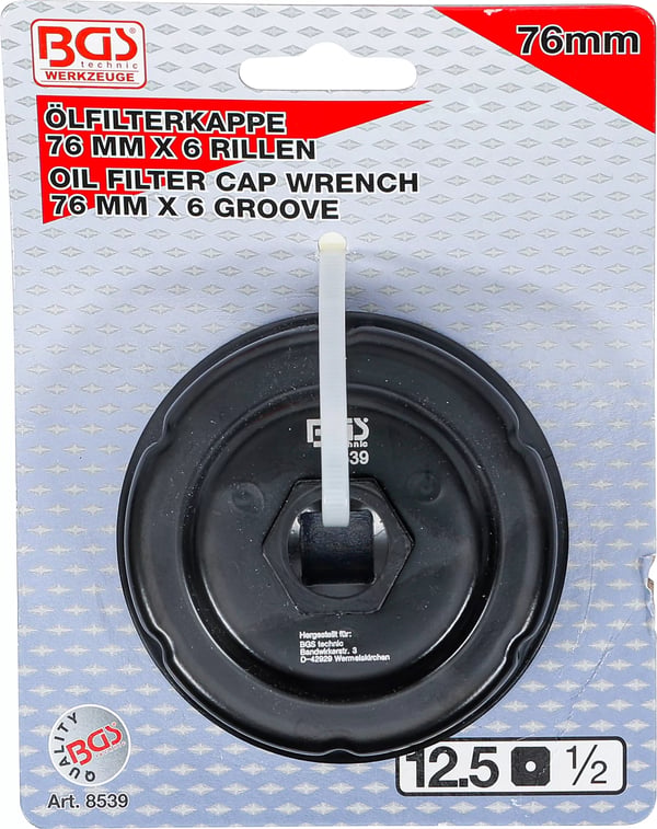 BGS technic Oil Filter Wrench