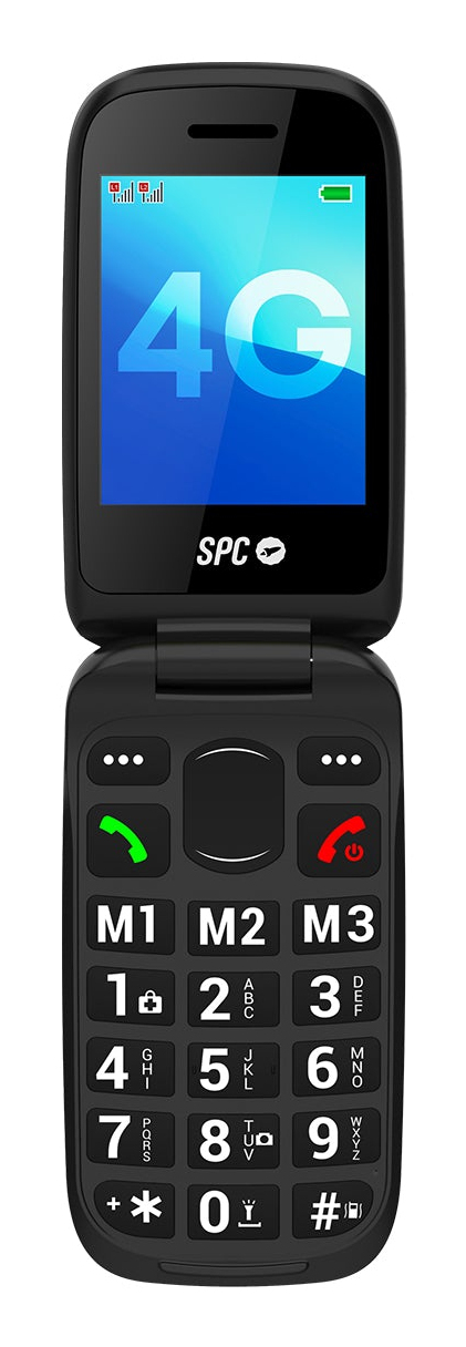 SPC Harmony 2 7,11 cm (2.8") 124,5 g Sort Senior telefon