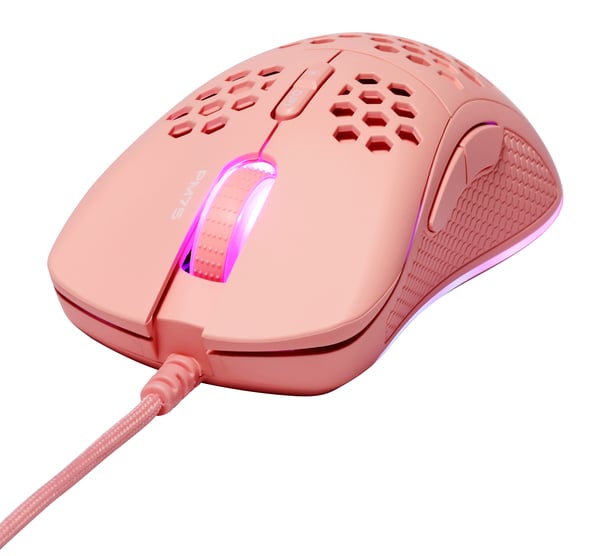 Pikkukuva 1 / 9: Deltaco Gaming GAM-108-P näppäimistö USB Vaaleanpunainen