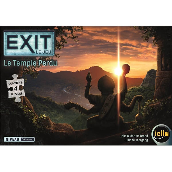 Iello EXIT PUZZLE Le Temple Perdu Kuviopalapeli Maisema