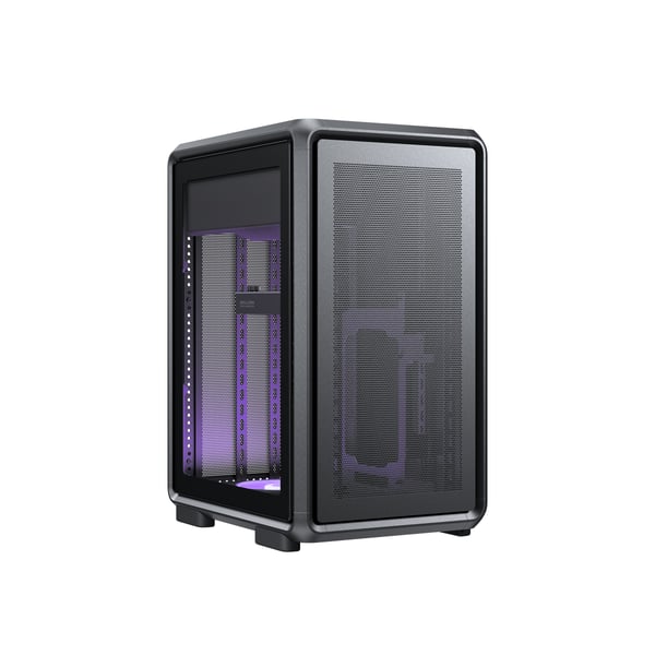 Miniatyrbild 2 av 2: Cooler Master MasterFrame 400 Mesh Midi Tower Svart, Transparent