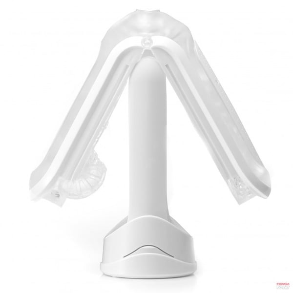 Miniatyrbillede 3 af 7: Tenga FLIP 0 Transparent, Hvid Acrylonitrilbutadienstyren, Elastomer
