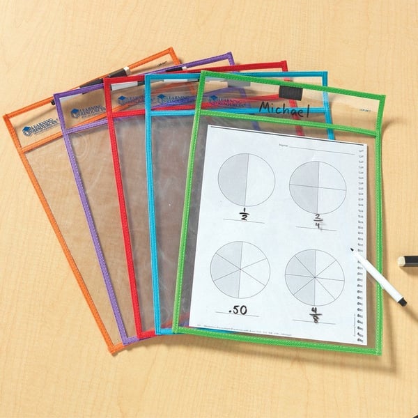 Pikkukuva 3 / 4: Learning Resources LER0477 kuivapyyhintäarkki 254 x 335 mm Monivärinen