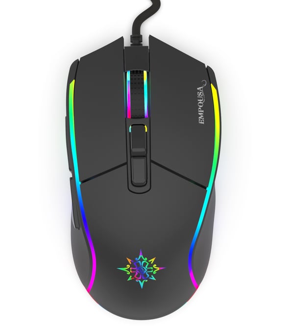 Inca IMG-GT16 datormöss Spela Högerhand USB Type-A Optisk 6400 DPI