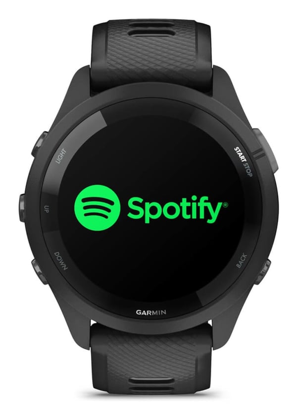 Garmin Forerunner 265 3,3 cm (1.3") AMOLED 46 mm Digital 416 x 416 pixel Berøringsskærm Sort Wi-Fi GPS (satellit)