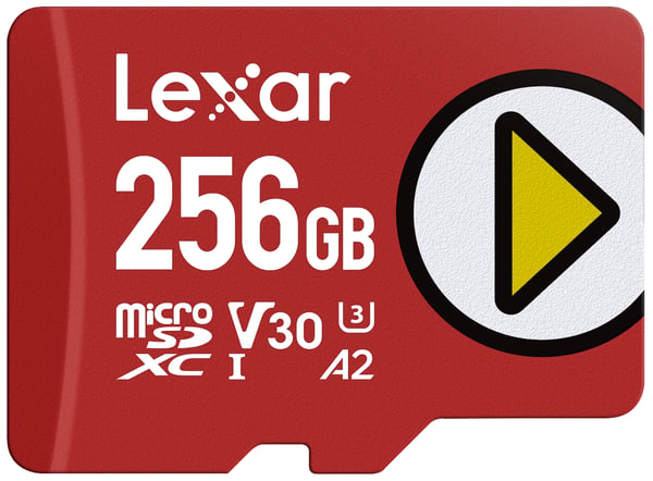 Miniatyrbillede 1 af 3: Lexar LMSPLAY256G-BNSNG hukommelseskort 256 GB MicroSDXC UHS-I Klasse 10