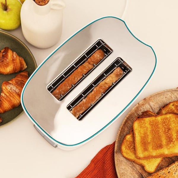Cecotec Toast&Taste Double W 7 2 viipale(i)ta 650 W Valkoinen