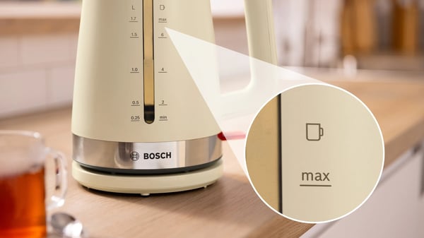 Pikkukuva 7 / 10: Bosch MyMoment vedenkeitin 1,7 L 2400 W Kerman väri