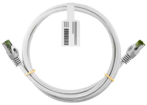 Miniatyrbillede 3 af 6: Goobay 61108 netværkskabel Hvid 7,5 m Cat8.1 S/FTP (S-STP)