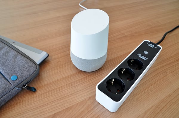 Brennenstuhl Connect Ecolor WiFi jatkojohto 3 AC-pistorasia(a) Sisätila Musta