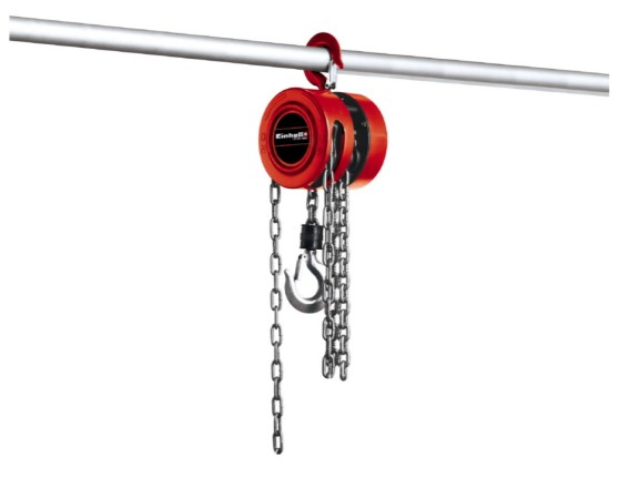 Einhell 2250110 1000 kg 2,5 m Punainen