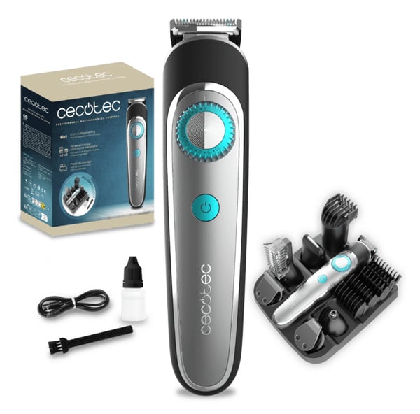 Miniatyrbillede 5 af 12: Cecotec PrecisionCare Multigrooming Trimmer Sort, Sølv 5 Lithium-Ion (Li-Ion)