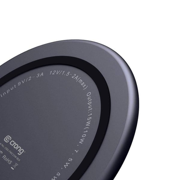 Miniatyrbillede 3 af 9: Crong PowerSpot Smartphone Sort USB Trådløs opladning Hurtig opladning Indendørs