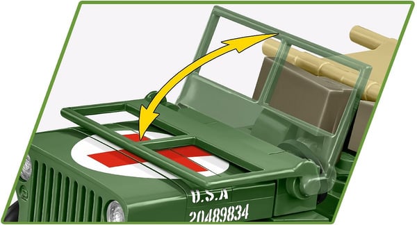 Miniatyrbillede 6 af 7: COBI Medical Willys MB