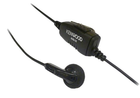 Kenwood Electronics KHS-33 hörlur och headset Kabel I öra Svart