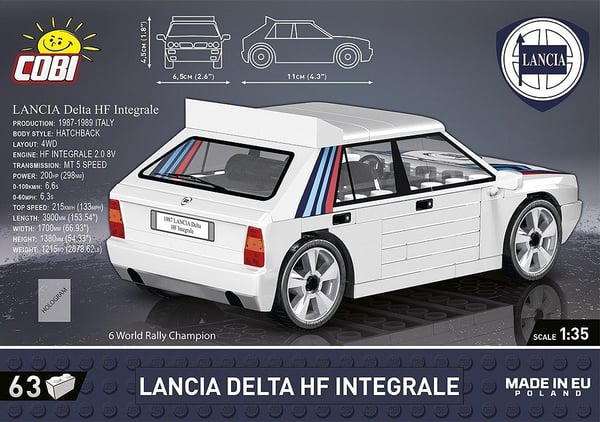 COBI Lancia Delta HF Integrale