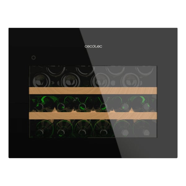Miniatyrbild 1 av 9: Cecotec Bolero GrandSommelier BI 28000 Vinkylare med kompressor Inbyggd Svart 28 flaska/flaskor