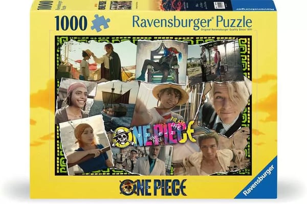 Miniatyrbild 1 av 5: Ravensburger Puzzle 1000 pièces - A la recherche de One piece Pussel 1000 styck TV/film