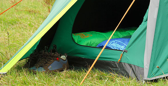 Miniatyrbillede 2 af 7: Coleman Kobuk Valley 2 Kupel/Igloo telt 2 person(er) Grøn, Grå